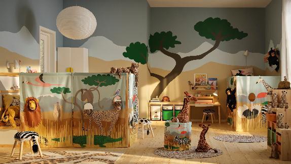 九游娱乐网站:灵感源自非洲大草原宜家SANDLÖPARE桑罗帕瑞系列展现狂野的大自然(图2)